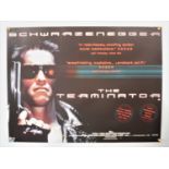 TERMINATOR (2001) re-release and TERMINATOR 2: 3D (2017) re-release UK Quad film posters - rolled (