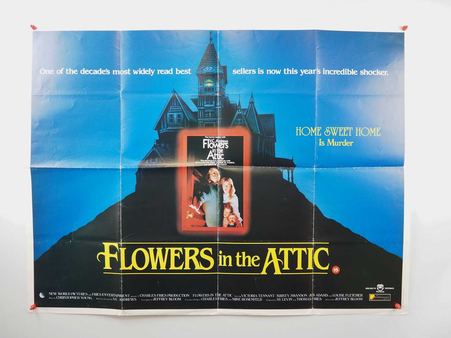 Group of drama movie posters comprising FLOWERS IN THE ATTIC (1987); THE LAST EMPEROR (1987); THE - Bild 3 aus 6