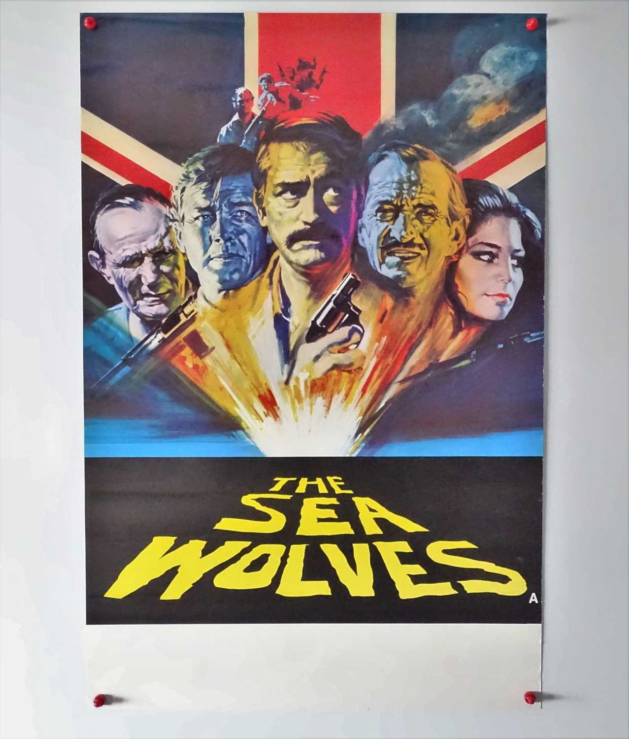 THE SEA WOLVES (1980) - Double crown film poster with Arnaldo Putzu artwork - rolled