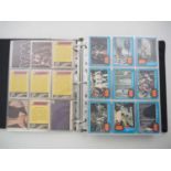 STAR WARS: A group of Topps Bubble Gum / Trading Cards comprising 1977 Star Wars sets in blue, green