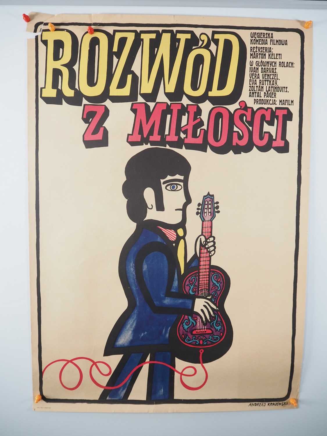 A pair of Polish theatre and film posters comprising SZOPKA POLSKA (1975) - Art by Jankowska (27" - Bild 3 aus 4