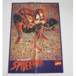 ASTONISHING SPIDER-MAN - A Todd McFarlane Marvel Comics trademarked poster - 16.5" x 23.5" - folded