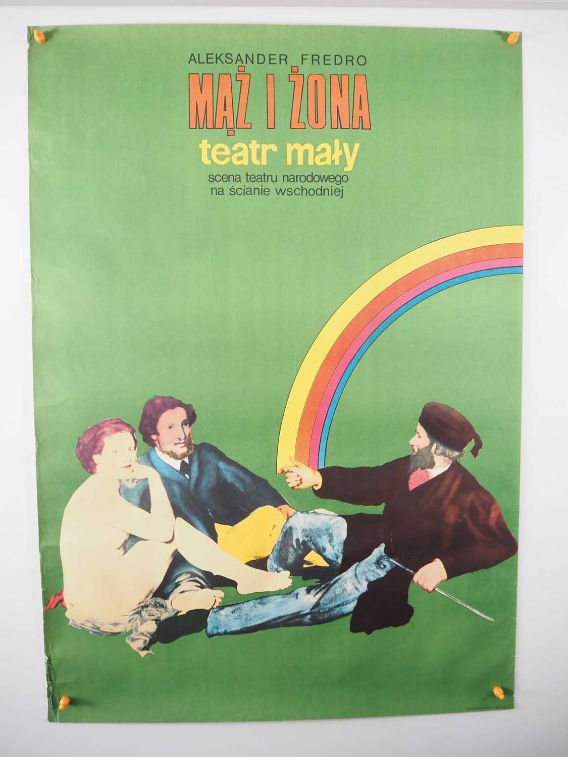 A group of Polish film, theatre and circus posters to include MAZ I ZONA (1968), MLODA POLSKA & - Bild 3 aus 5