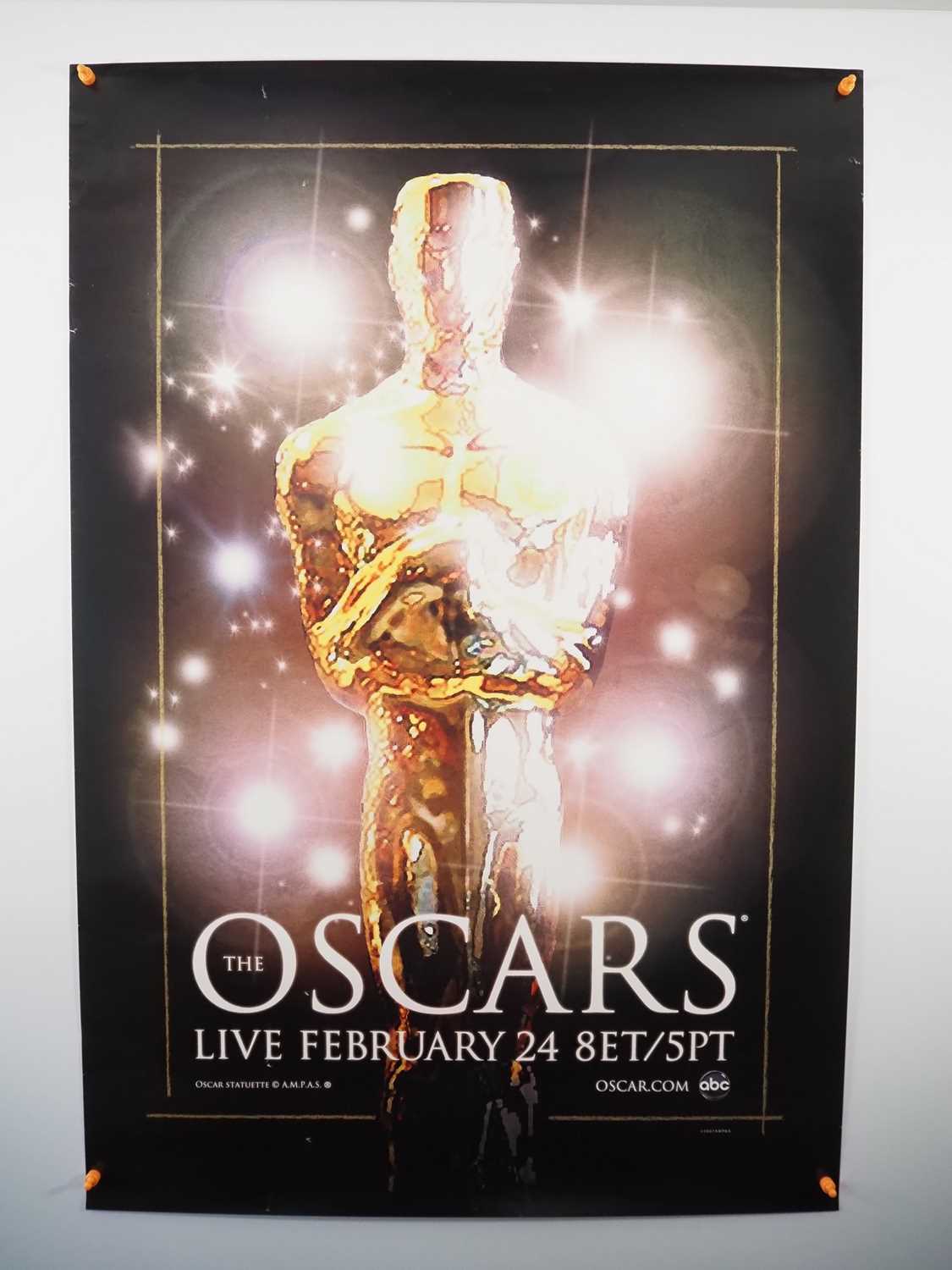 THE OSCARS (2007) - A promotional US one sheet poster with alternative artwork for the Academy