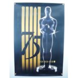 THE OSCARS (2003) - A promotional US one sheet poster for the Academy Awards ceremony ('The Oscars')