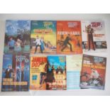 JAMES BOND: A selection of role playing adventure games and accompanying books and accessory packs -
