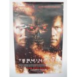 TERMINATOR: A group of UK Quad and one sheet film posters covering the films within the successful