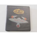 THE COMPLETE STAR TREK ANIMATED ADVENTURES - An official binder of modern trading cards by