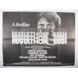 MARATHON MAN (1976) - A UK Quad film poster for this thriller starring Dustin Hoffman - 40" x