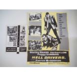 HELL DRIVERS (1957) - A UK lift bill for the crime melodrama about an ex-convict who gets a job