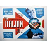 THE ITALIAN JOB (1969) (1999 BFI rerelease) - A UK quad movie poster for the 30th Anniversary -