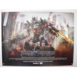 TRANSFORMERS: DARK OF THE MOON (2011) - A pair of UK quad film posters with alternative release