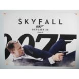 JAMES BOND: SKYFALL (2012) - UK Quad and One Sheet - both dated October 26th - Daniel Craig as James