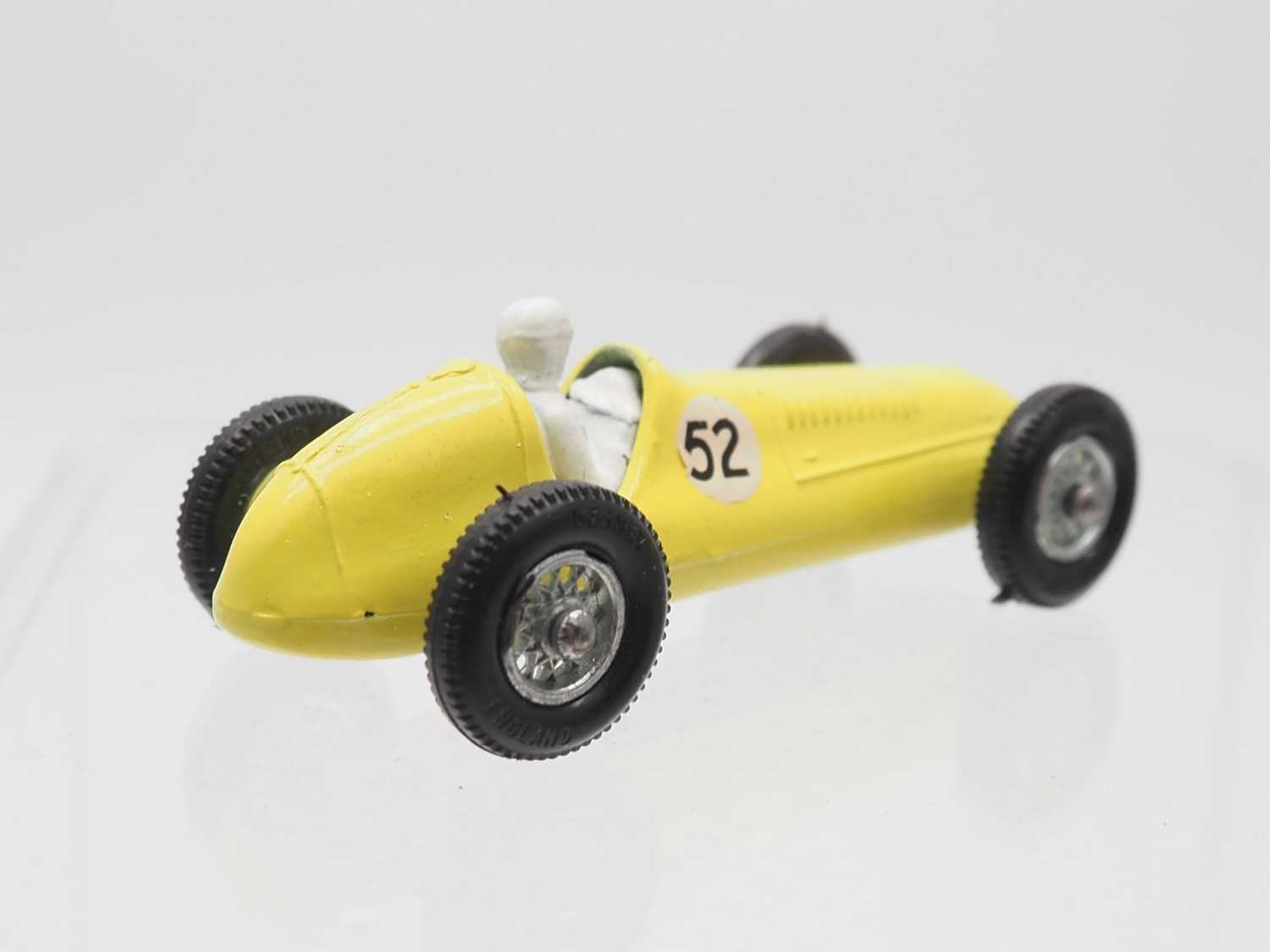 A Matchbox Regular Wheels 52a 1948 Maserati 4CLT Racing Car - lemon yellow body with racing number - Image 5 of 10