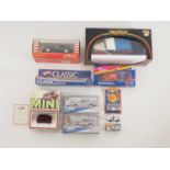 A mixed group of boxed diecast by MATCHBOX, HOTWHEELS, SOLIDO and others - VG in G/VG boxes (9)