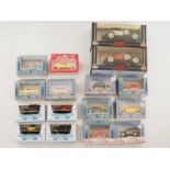 A mixed group of boxed diecast, mostly American outline by ERTL and others - VG in G/VG boxes (16)