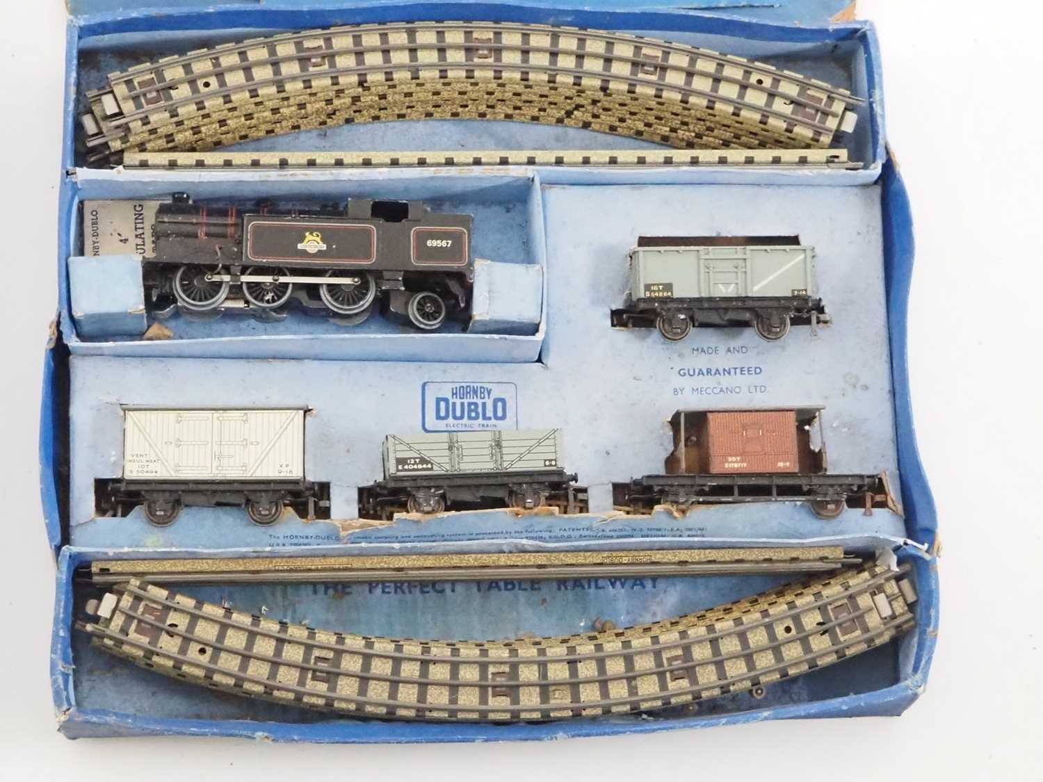 A pair of mostly compete HORNBY DUBLO OO gauge tank goods train sets - F/G in P/F boxes (2) - Image 3 of 3