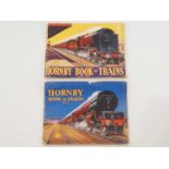 A pair of HORNBY Book of Trains O gauge catalogues comprising issues from 1933-34 and 1934-5 - F (