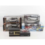 A group of various scale diecast and radio control BMW Mini automobiles, to include MAISTO - VG in