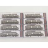 A group of ELECTROTREN HO gauge European outline bogie tank wagons in On-Rail livery - VG/E in VG