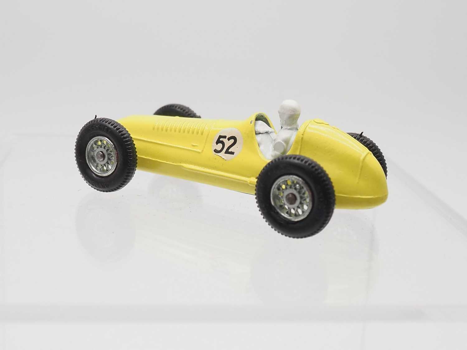 A Matchbox Regular Wheels 52a 1948 Maserati 4CLT Racing Car - lemon yellow body with racing number - Image 4 of 10