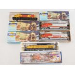A group of ATHEARN HO gauge diesel locomotives in various liveries - G/VG in G boxes (4)