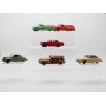 A group of DINKY cars comprising a 139b (171) Hudson Commadore; 139a (170) Ford Fordor; 39c