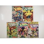 UNCANNY X-MEN #133, 134, 135, 136, 137 (5 in Lot) - (1980 - MARVEL) - The final five issues of