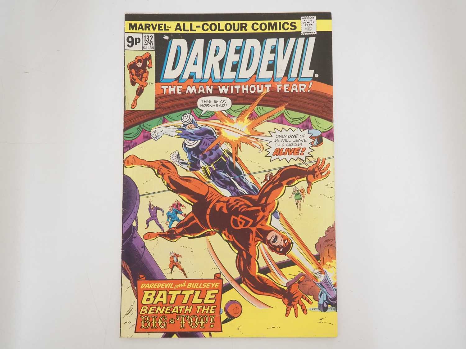 DAREDEVIL #131 & 132 - (2 in Lot) - (1976 - MARVEL - UK Price Variant) - First & Second appearance - Image 6 of 10