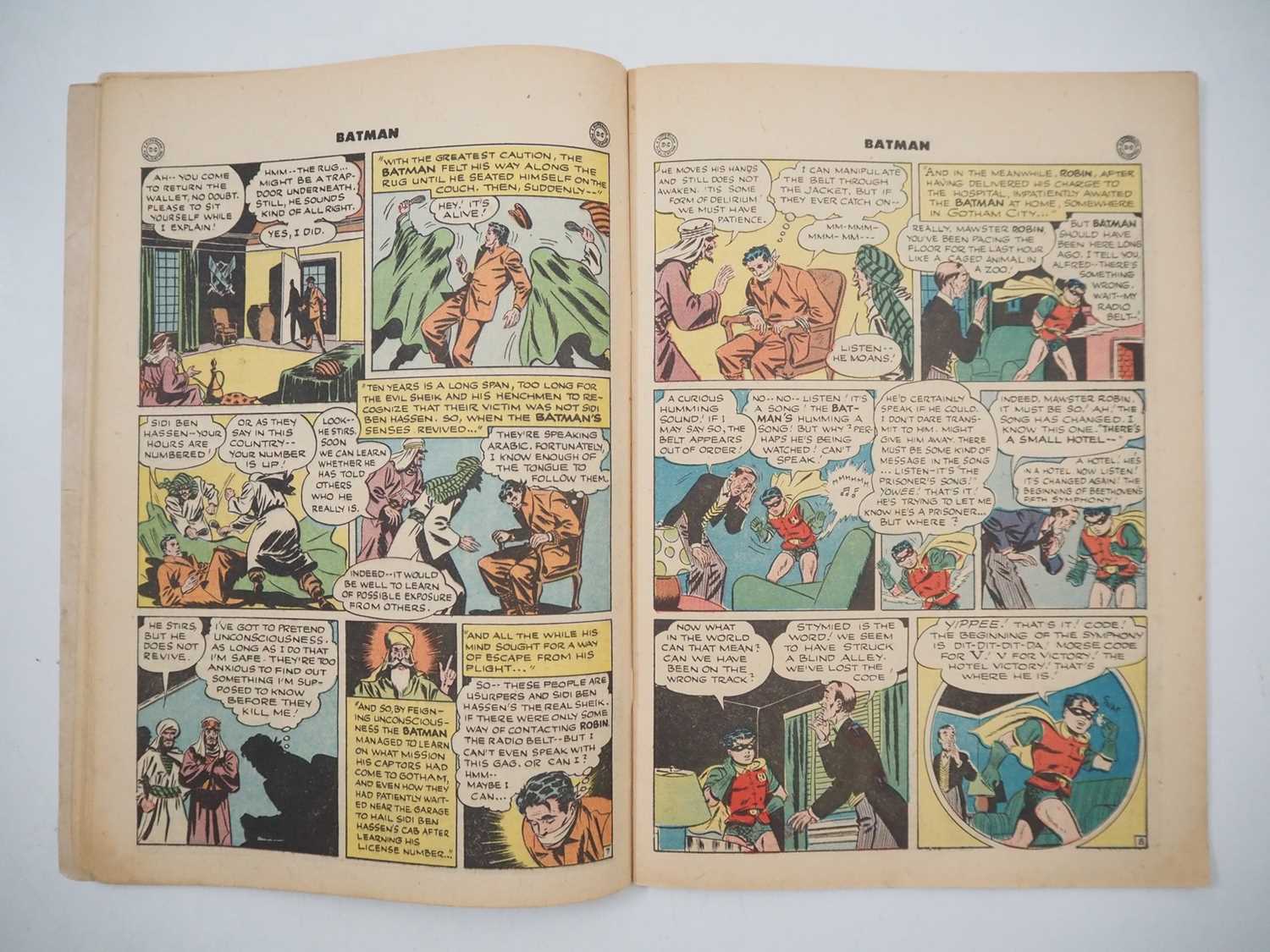BATMAN #25 (1944 - DC) - First time that two major Batman villains (Joker and Penguin) team-up - - Image 14 of 37