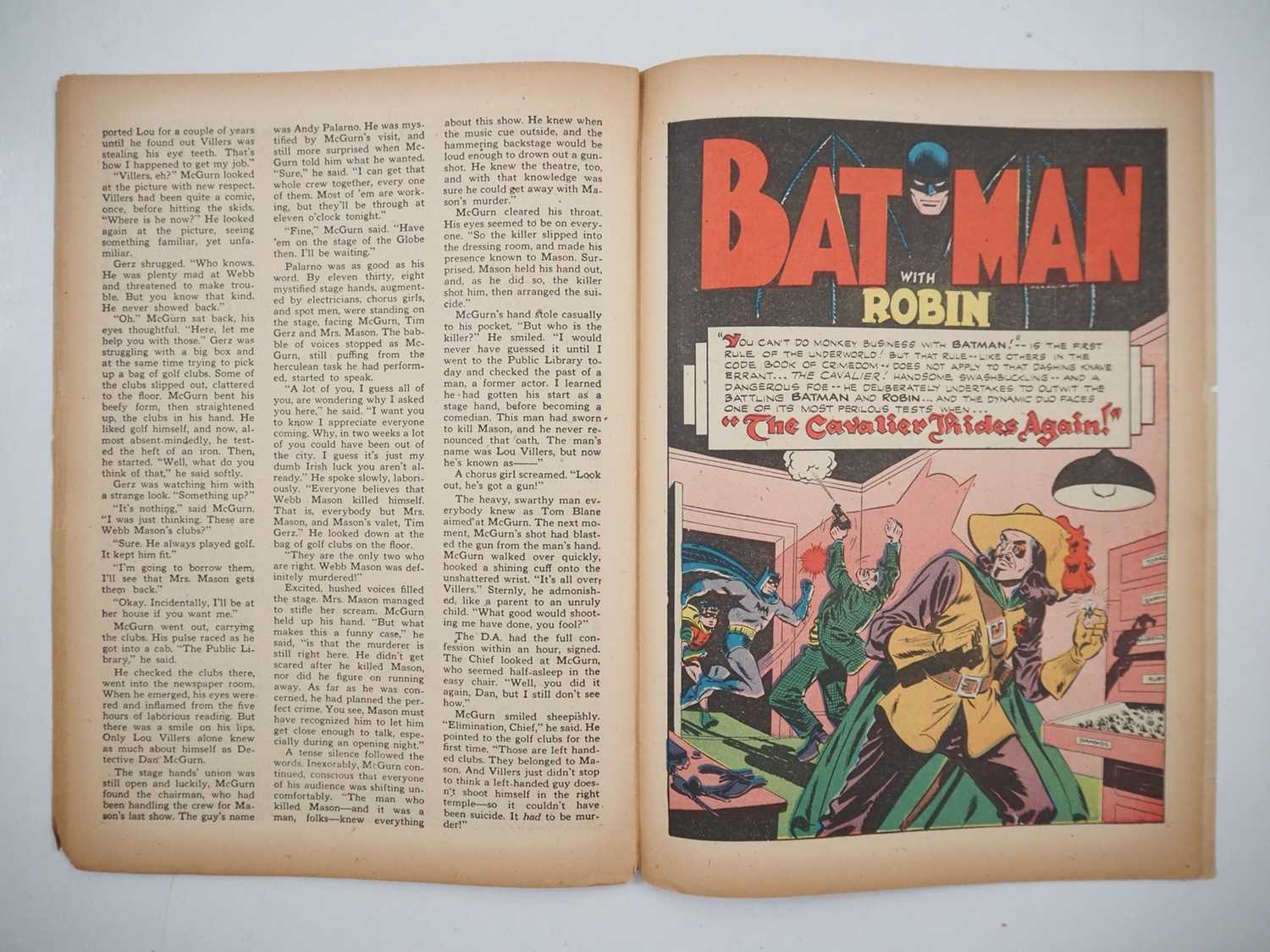 BATMAN #22 (1944 - DC) - First cover appearance and first solo story featuring Alfred - Dick - Image 25 of 37