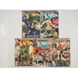 UNCANNY X-MEN #143, 144, 145, 146, 147 (5 in Lot) - (1981 - MARVEL) - Includes the final