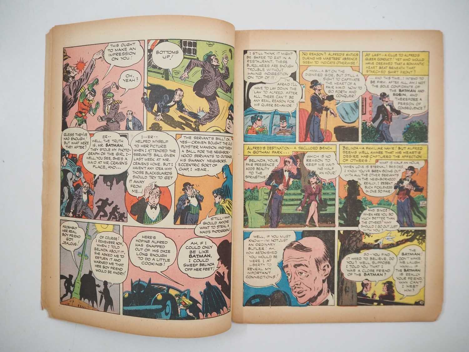 BATMAN #22 (1944 - DC) - First cover appearance and first solo story featuring Alfred - Dick - Image 7 of 37