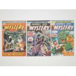 JOURNEY INTO MYSTERY VOL. 2 #1, 14, 18 (3 in Lot) - (1972/1975 - MARVEL) - Includes the first
