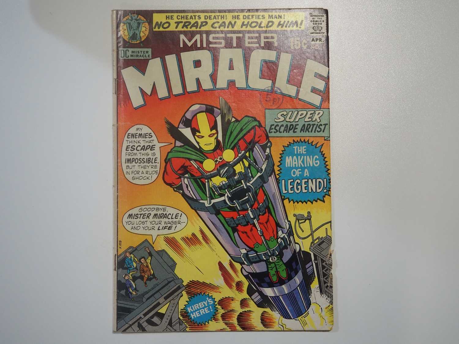 MISTER MIRACLE #1, 2, 3, 4, 5, 6, 7, 8, 9, 10, 11, 12, 13, 17 (14 in Lot) - (1971/1974 - DC) - - Image 3 of 12