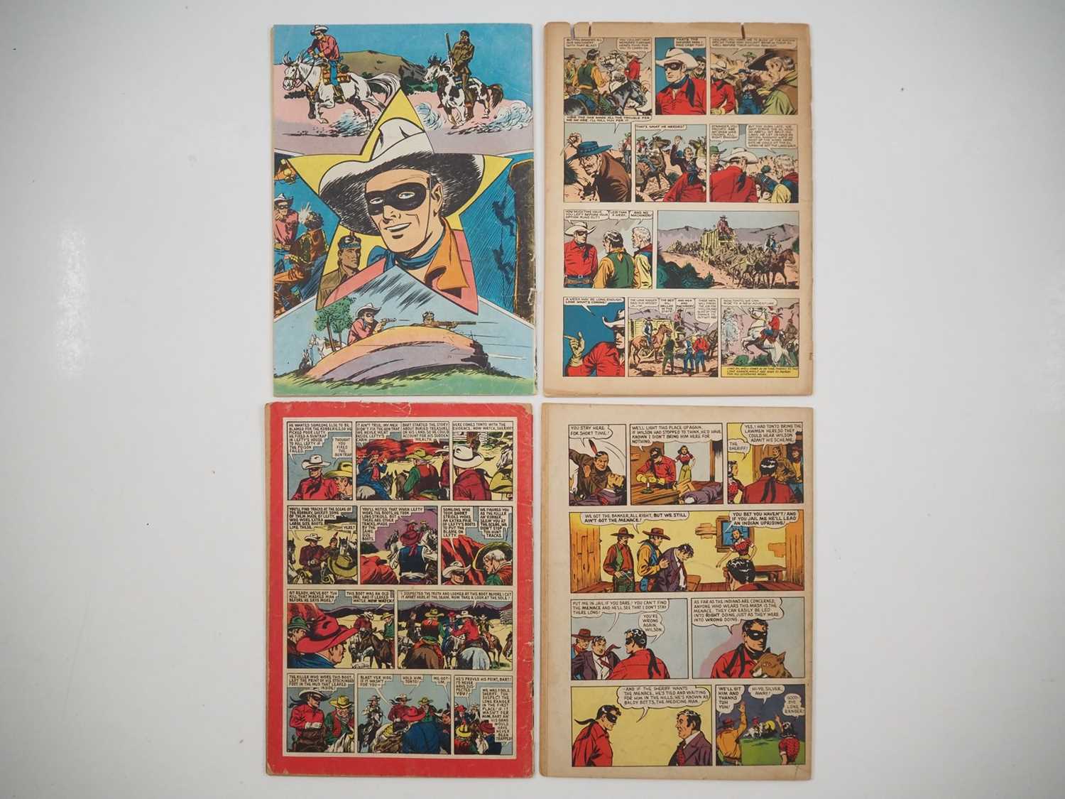 FOUR COLOR: LONE RANGER #82, 98, 118, 136 (4 in Lot) - (1945/1947 - DELL) - Golden Age 10 cent - Image 2 of 2