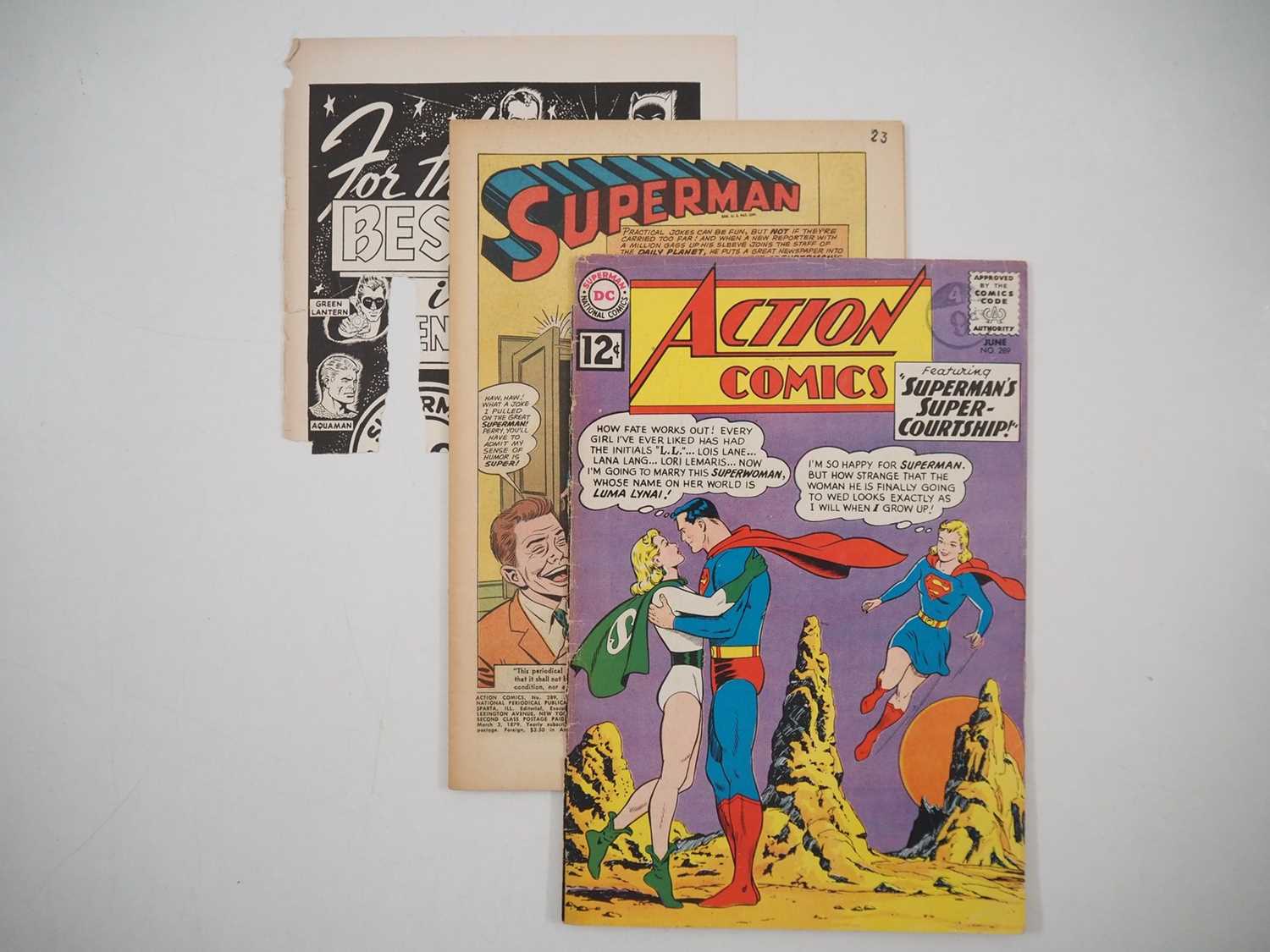 ACTION COMICS #288, 289, 290, 291, 292, 293 (6 in Lot) - (1962 - DC) - Includes the origin of - Image 3 of 3