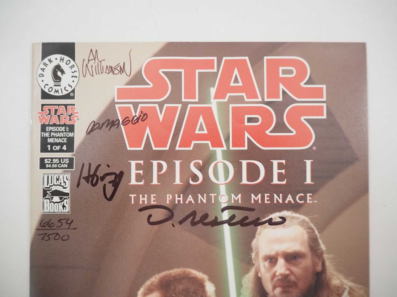 STAR WARS: EPISODE I - THE PHANTOM MENACE #1, 2, 3, 4 - SIGNED DYNAMIC FORCES LIMITED EDITION (4 - Image 3 of 10