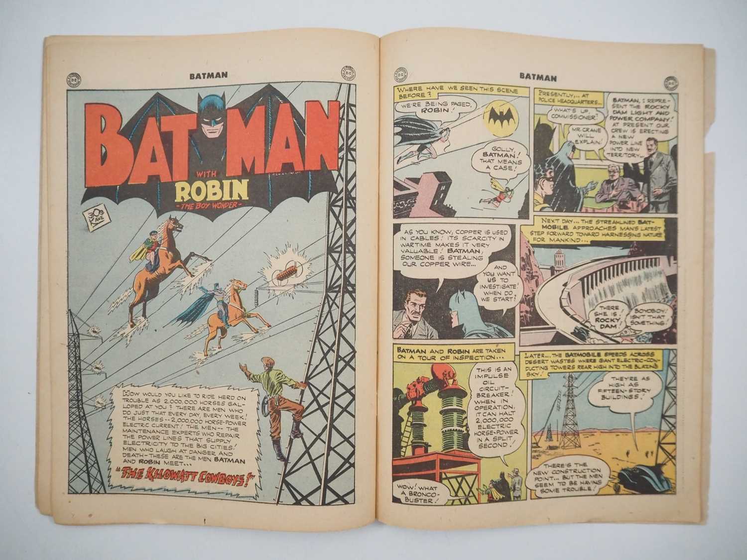 BATMAN #25 (1944 - DC) - First time that two major Batman villains (Joker and Penguin) team-up - - Image 23 of 37