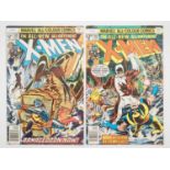 UNCANNY X-MEN #108 & 109 (2 in Lot) - (1977 - MARVEL - UK Price Variant) - Includes First appearance