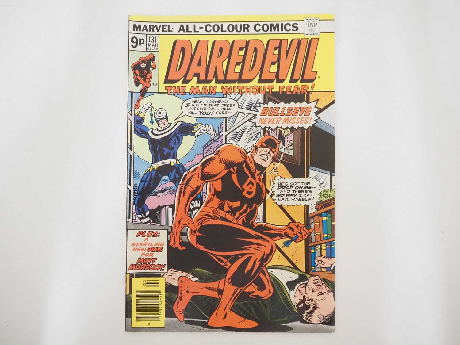 DAREDEVIL #131 & 132 - (2 in Lot) - (1976 - MARVEL - UK Price Variant) - First & Second appearance - Image 3 of 10