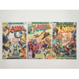 UNCANNY X-MEN #100, 104, 105 (3 in Lot) - (1976/1977 - MARVEL - US & UK Price Variant) - Includes