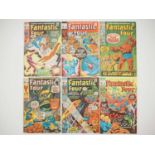 FANTASTIC FOUR #105, 106, 107, 108, 109, 110 (6 in Lot) - (1970/1971 - MARVEL) - Includes the second