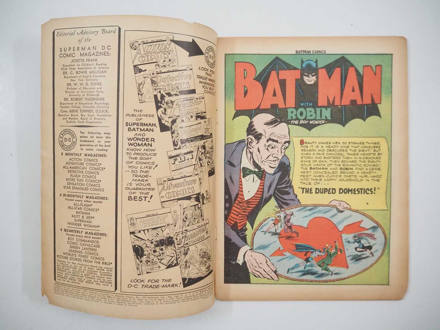 BATMAN #22 (1944 - DC) - First cover appearance and first solo story featuring Alfred - Dick - Image 5 of 37