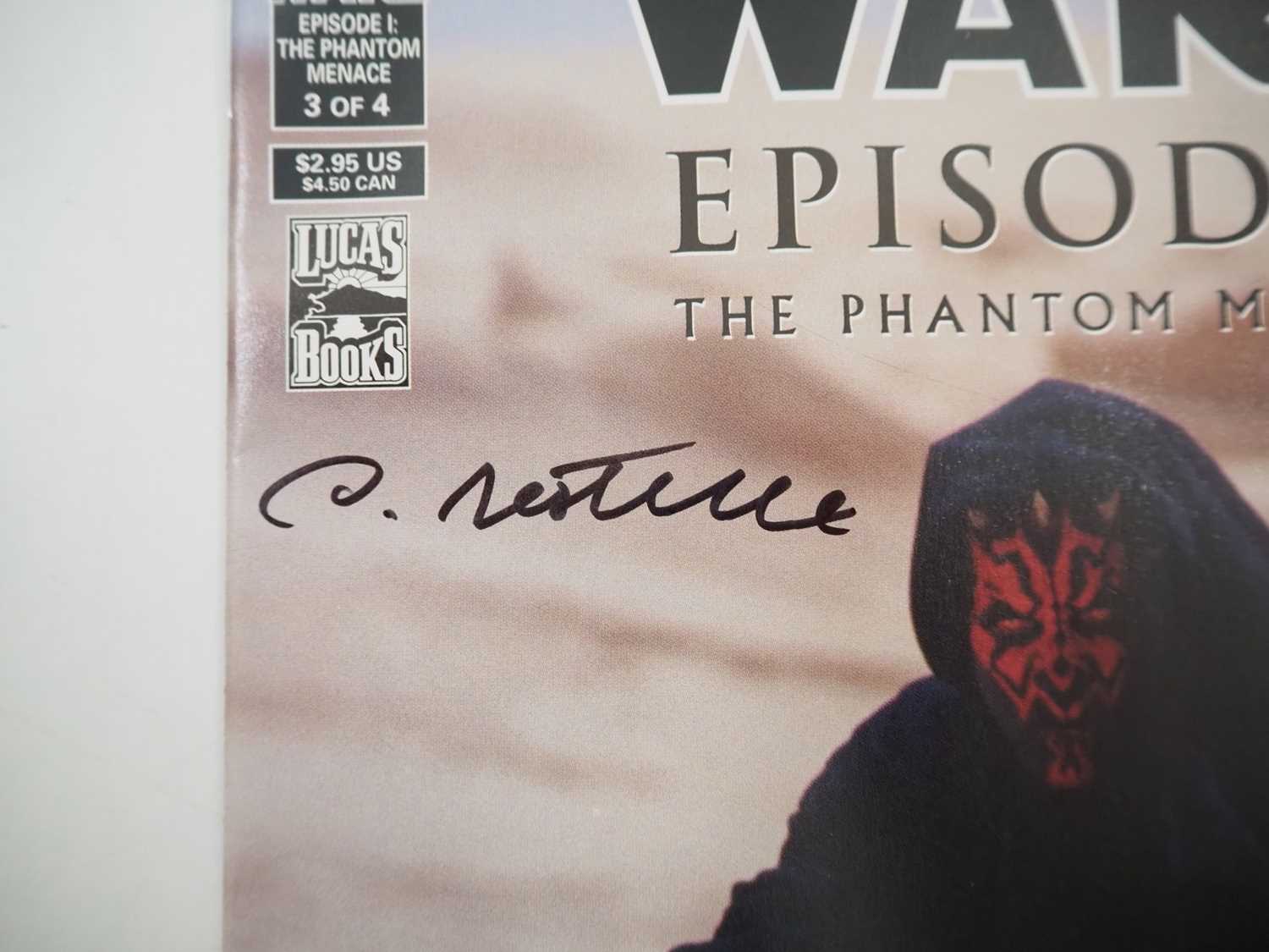 STAR WARS: EPISODE I - THE PHANTOM MENACE #1, 2, 3, 4 - SIGNED DYNAMIC FORCES LIMITED EDITION (4 - Image 7 of 10