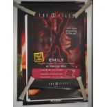 X-FILES (1998) - 11 mixed one sheets and video posters (rolled)