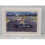 FORMULA ONE - A limited edition art print by Automobile Art International numbered 307/500 'Leader