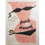 FRENCH DRESSING (1964) - A one sheet film poster and press book (rolled / flat) (2)