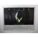 ALIEN (1979) - 2003 Director's Cut re-release UK Quad film poster (rolled)