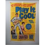 PLAY IT COOL (1962) A US first release (1963) one sheet movie poster for the film starring Billy